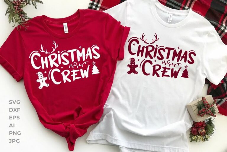Free Christmas Crew SVG File