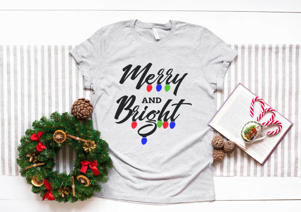 Merry and Bright mock