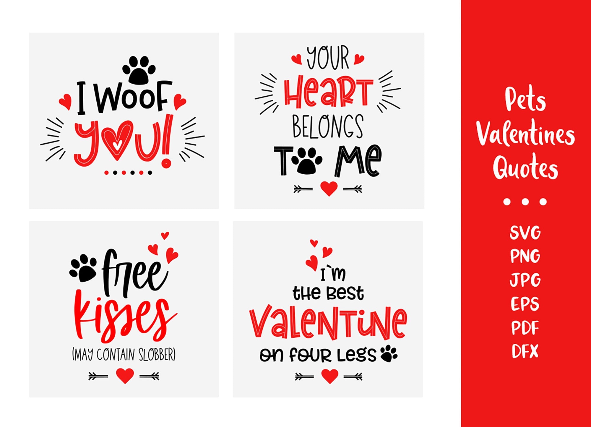 Valentine's Day Cricut SVG Files