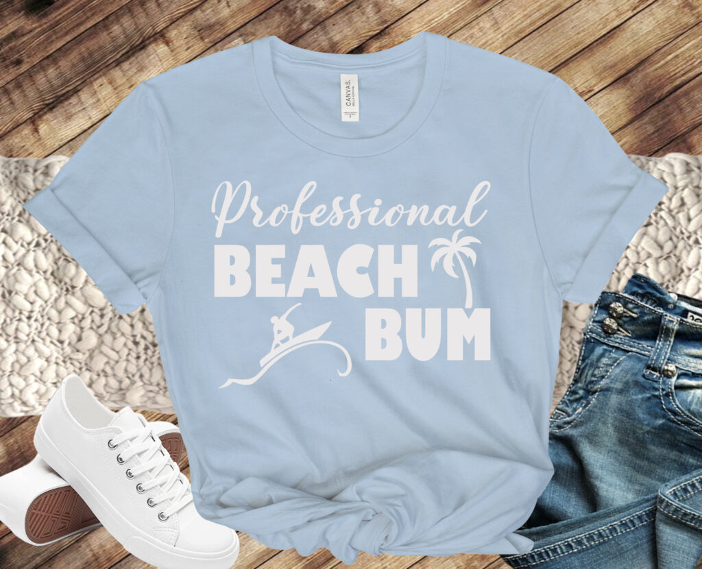 Free Beach Bum SVG File