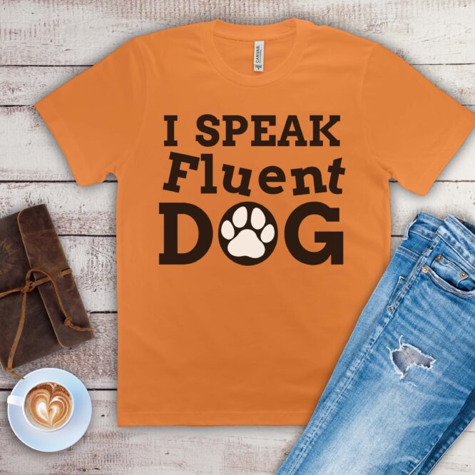 Free I Speak Fluent Dog SVG File