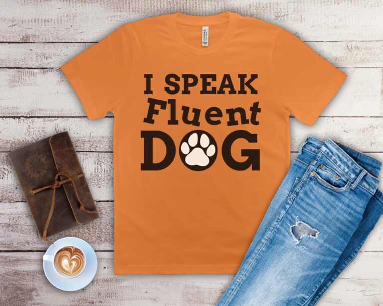 Free I Speak Fluent Dog SVG File