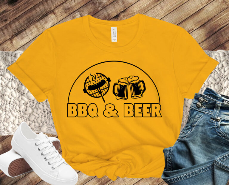 Free BBQ and Beer SVG File