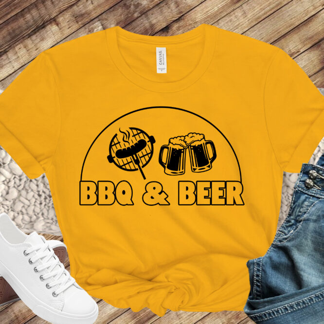 Free BBQ and Beer SVG File