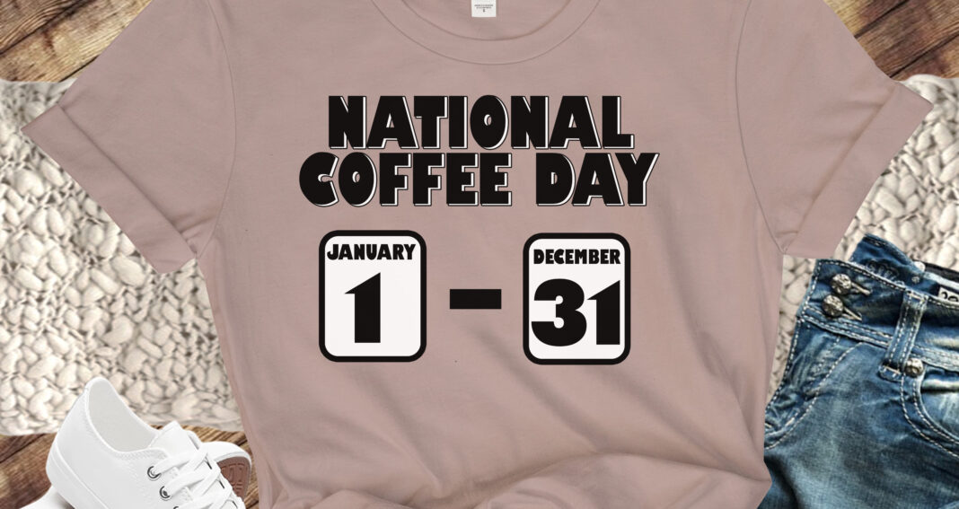 Free National Coffee Day SVG File