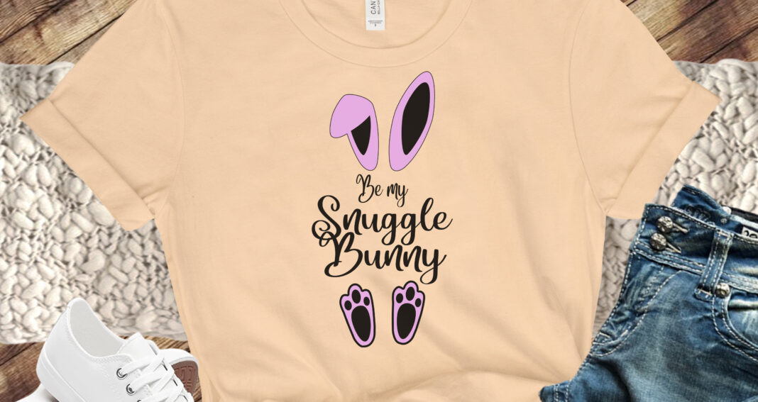 Free Be My Snuggle Bunny SVG File