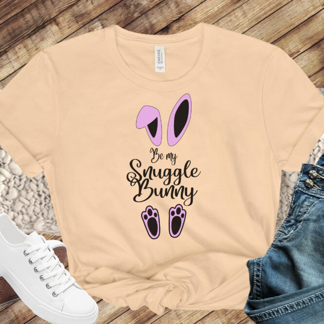 Free Be My Snuggle Bunny SVG File
