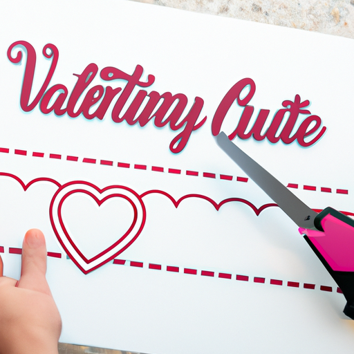 How to make Valentine SVG Cutting Files with the Cricut