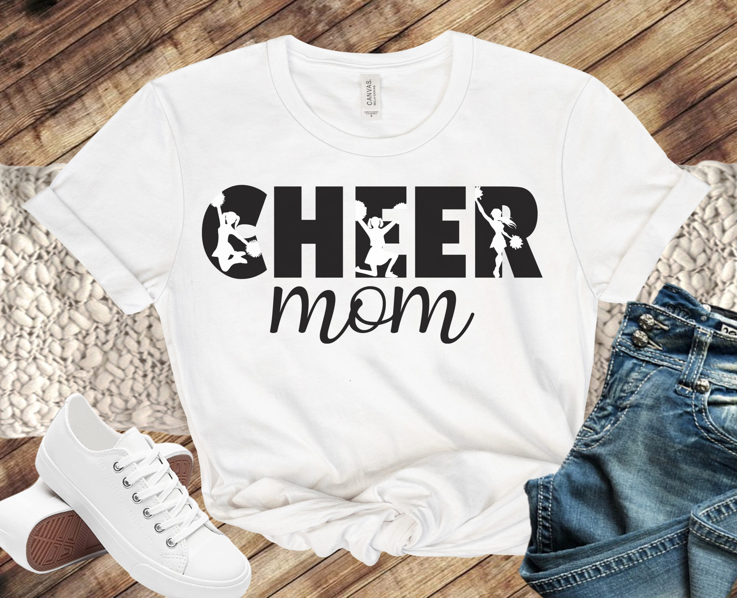 Free Cheer Mom SVG File