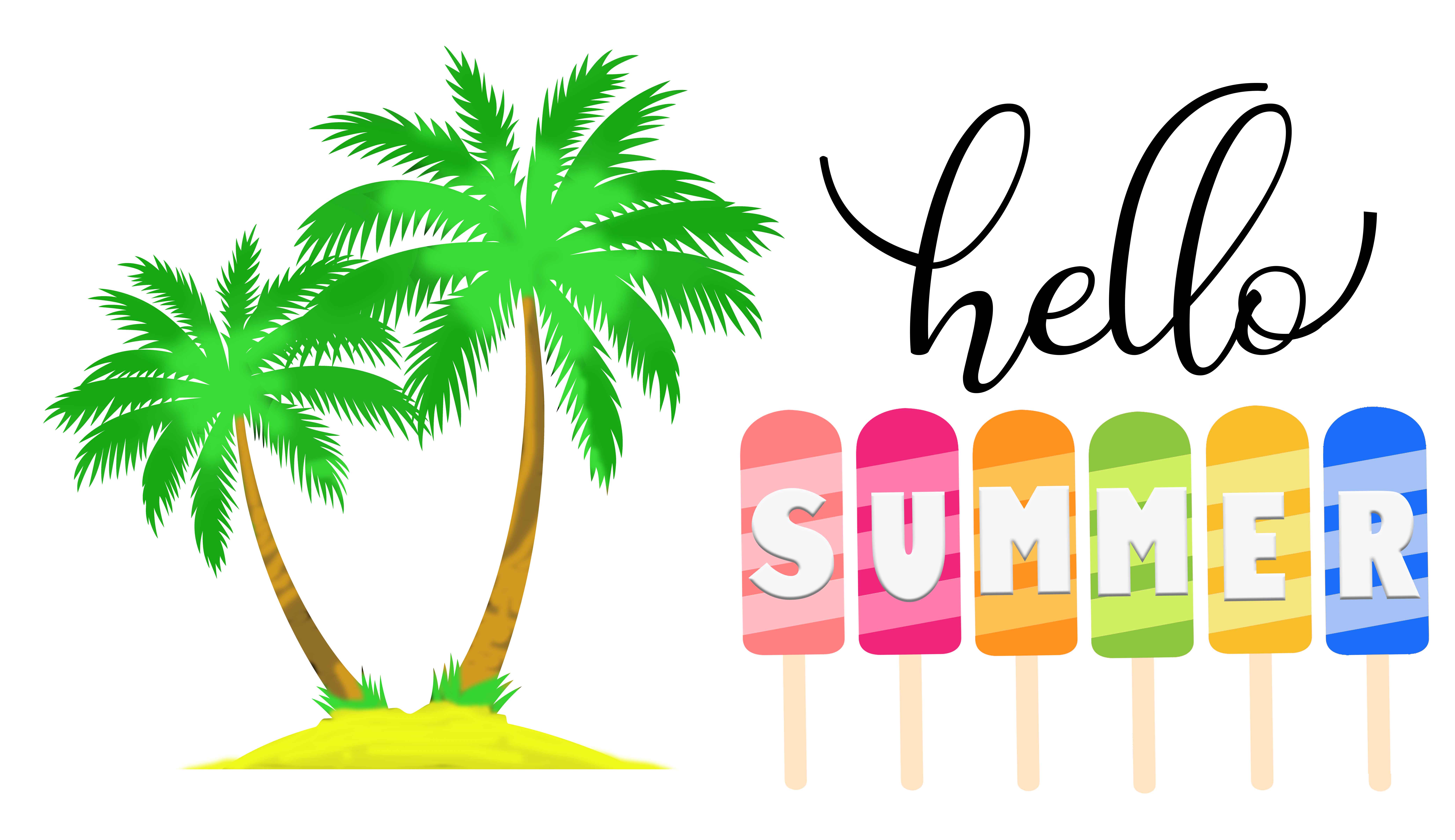 Free Hello Summer Sublimation File