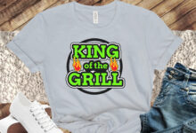 Free King of the Grill SVG File