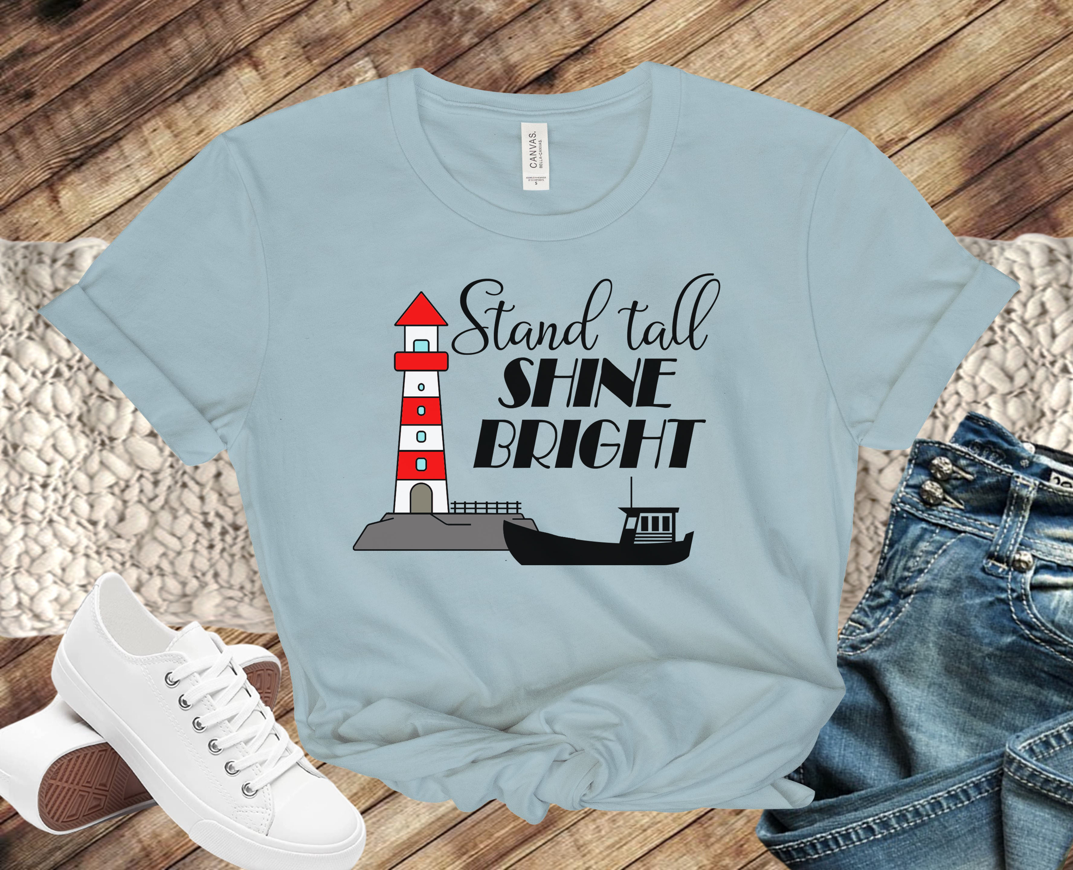 Free Stand Tall Shine Bright SVG File