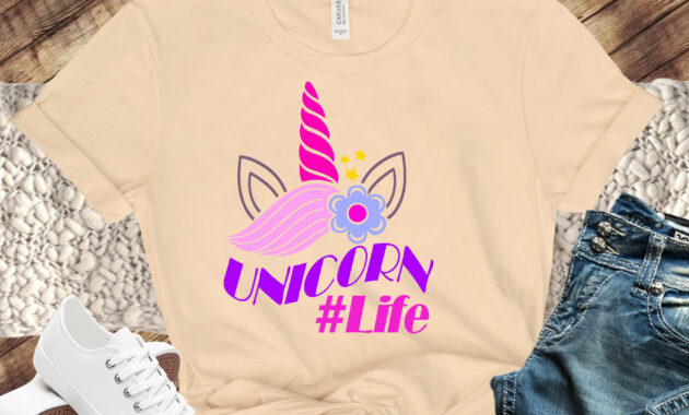 Free Unicorn Life SVG File