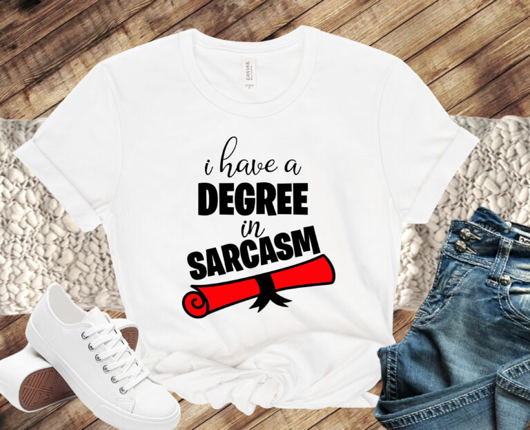 Free Degree in Sarcasm SVG File