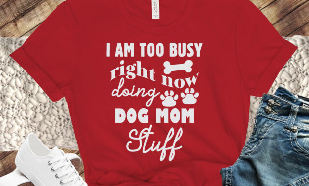 Free Dog Mom Stuff SVG File