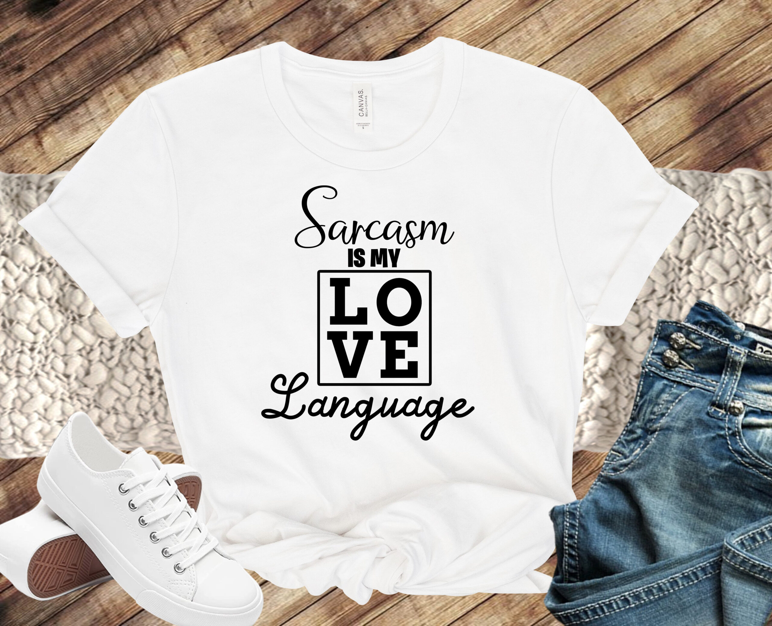 Free Sarcasm is my Love Language SVG