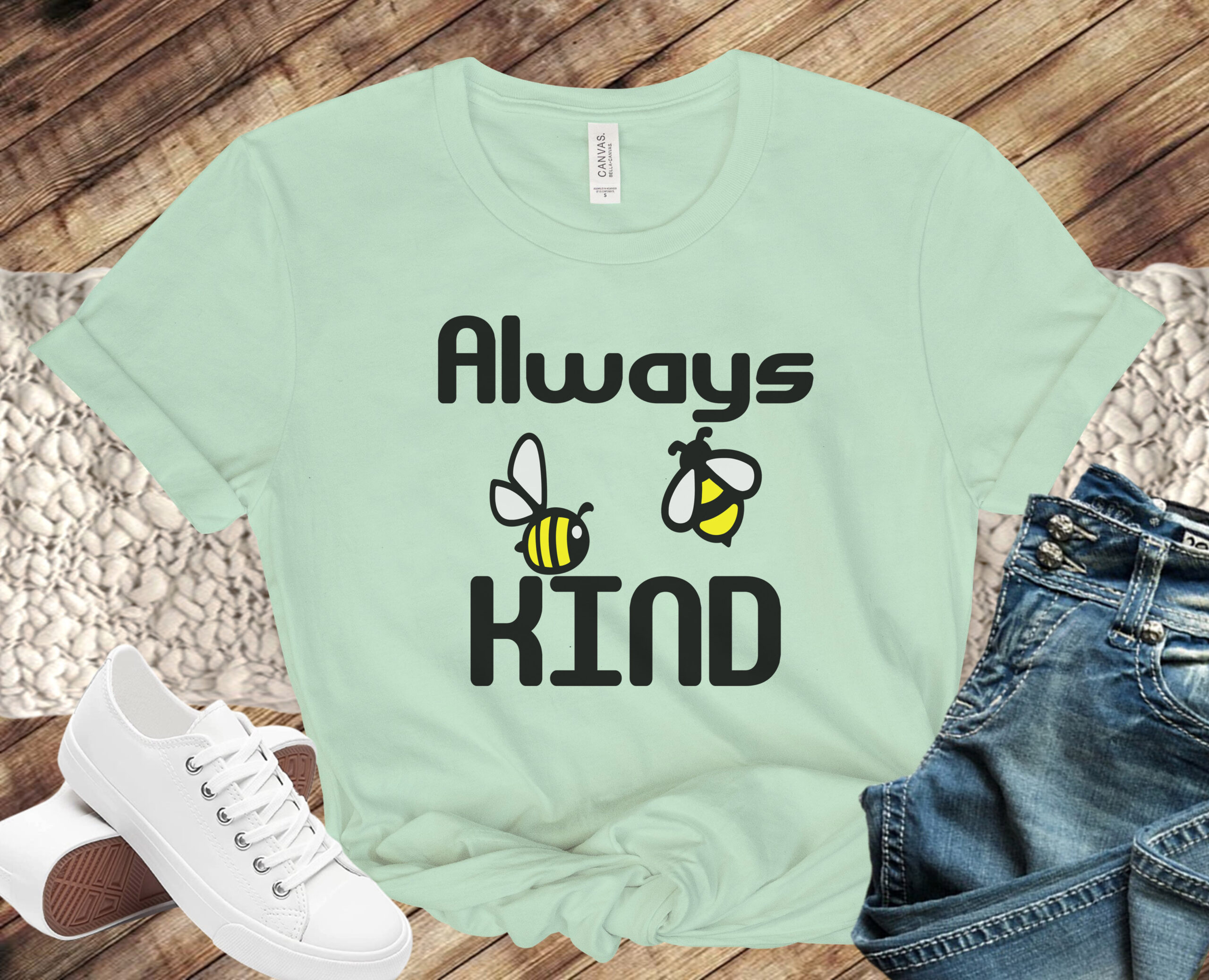 Free Always Bee Kind SVG File
