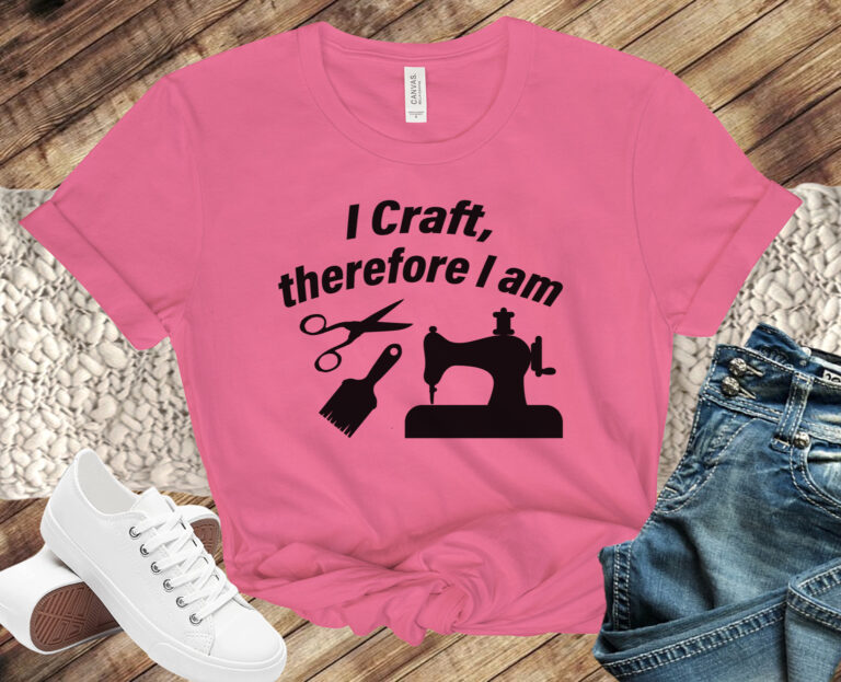 Free I Craft Therefore I am SVG File