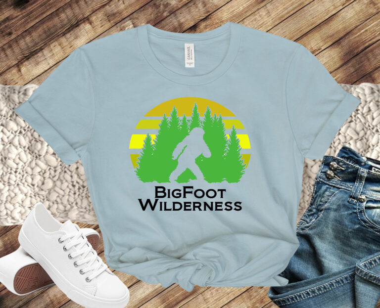 Free BigFoot Wilderness SVG File