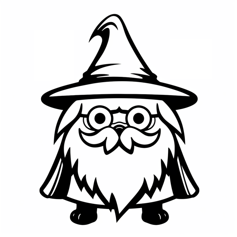 Free Wizard SVG File