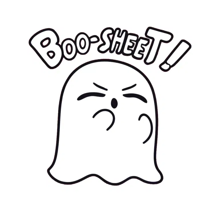 Free Boo-Sheet! SVG File