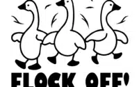 Free Flock Off SVG File
