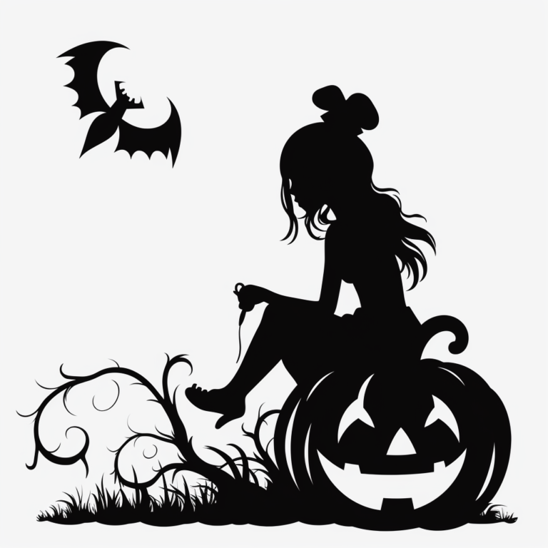 Free Thinking of Halloween SVG