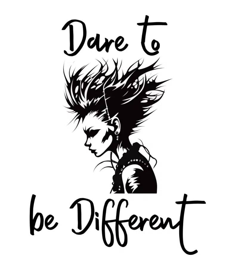 Free Dare to be Different SVG File