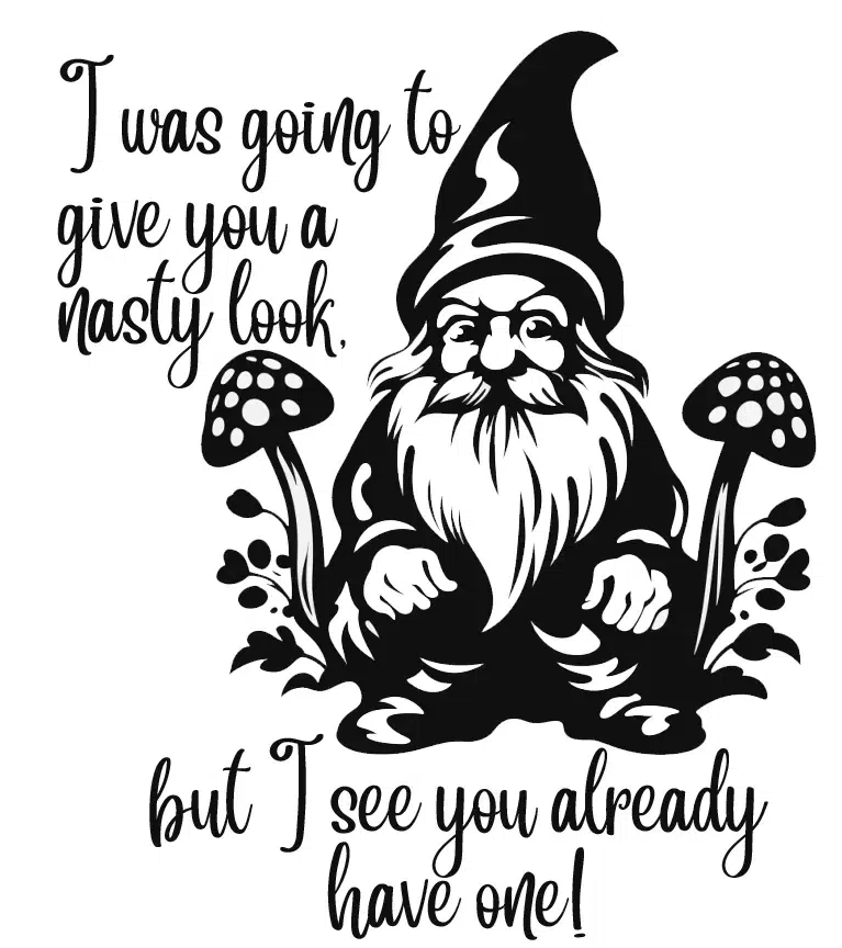 Free Nasty look Gnome SVG File