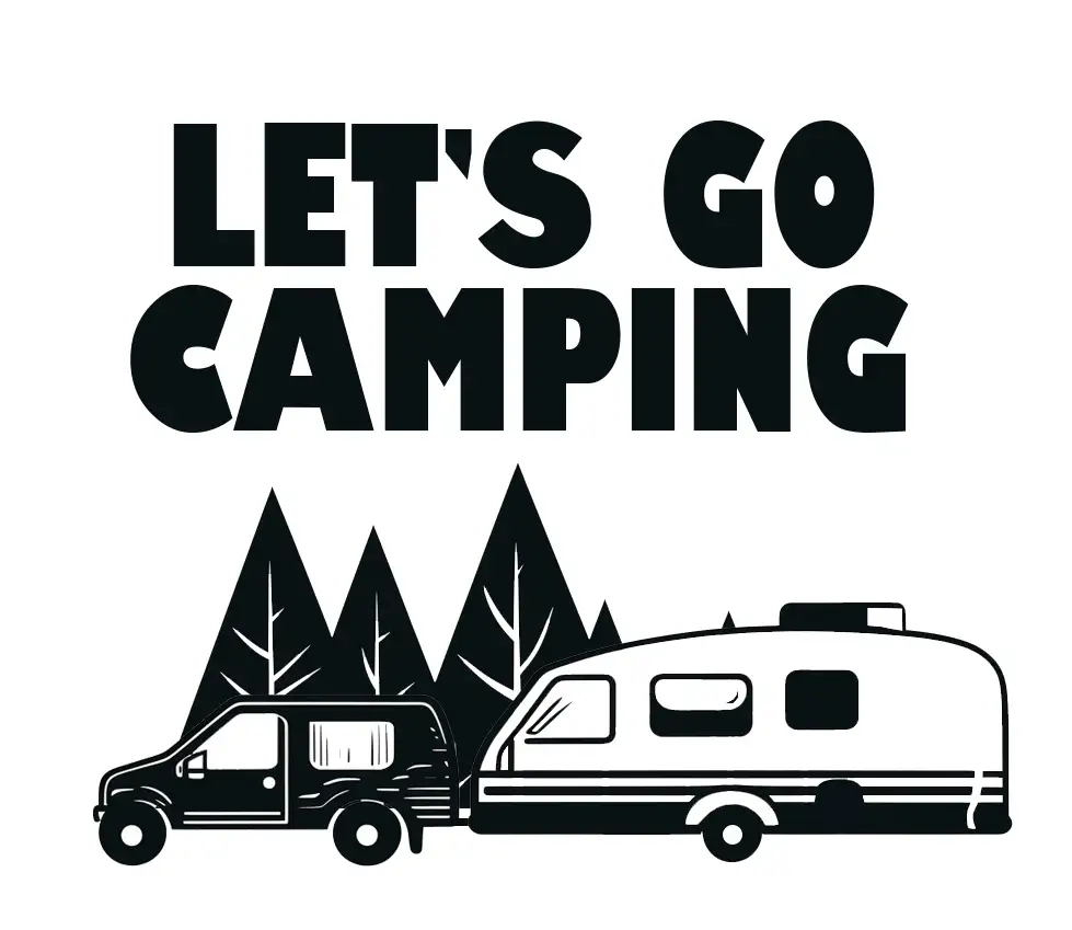 Free Let's Go Camping SVG File
