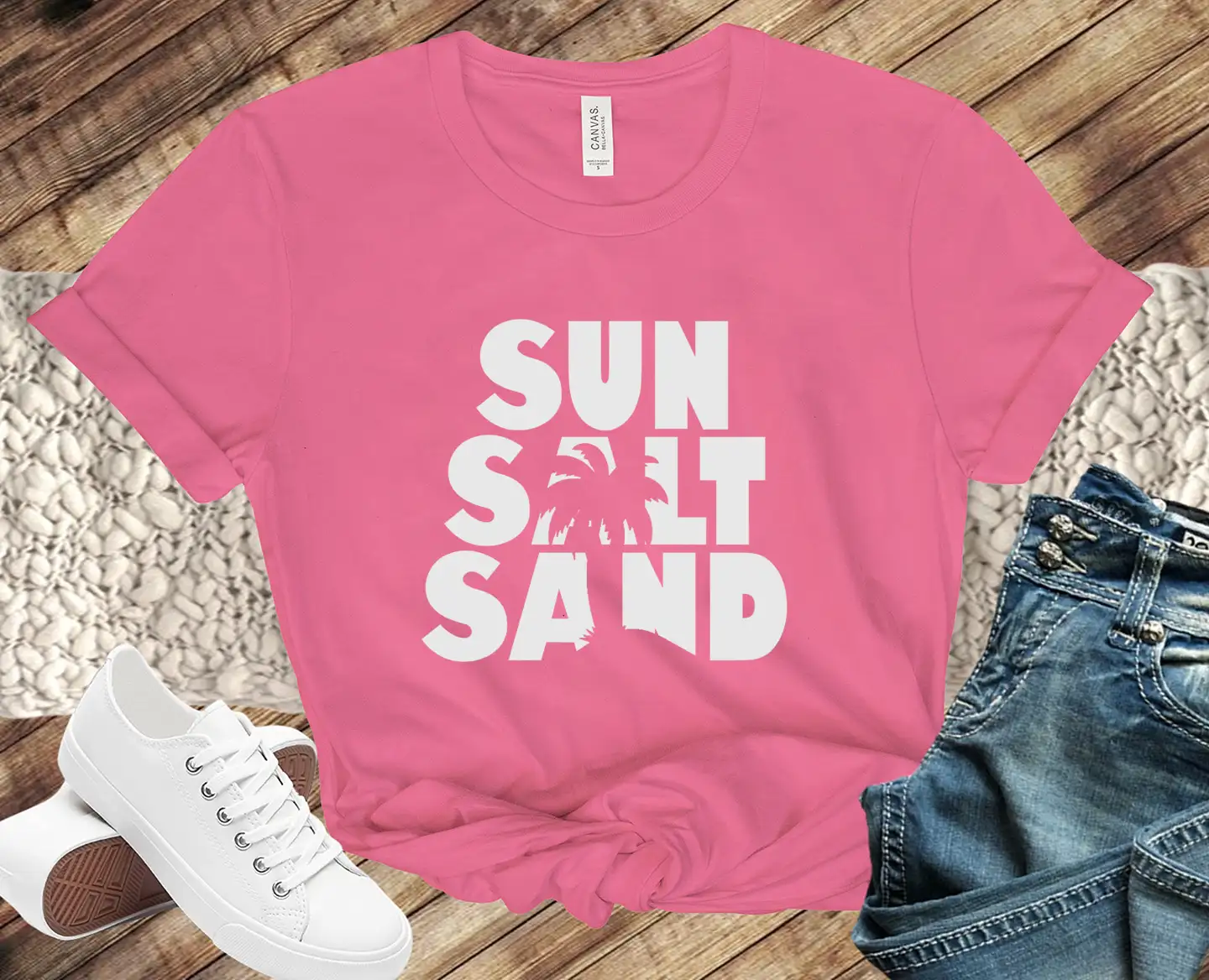 Sun Salt Sand Mock