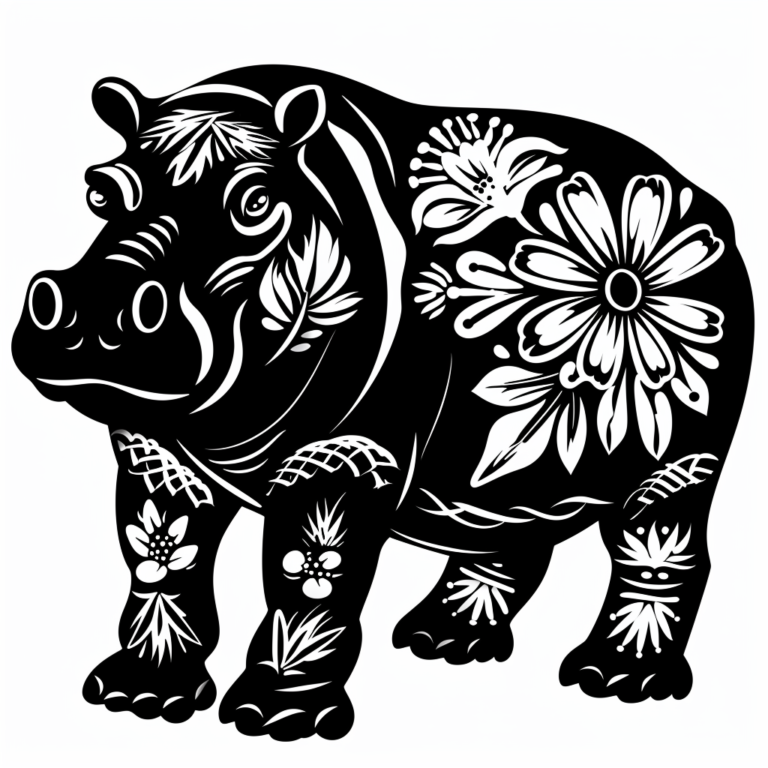 Free Hippo SVG File