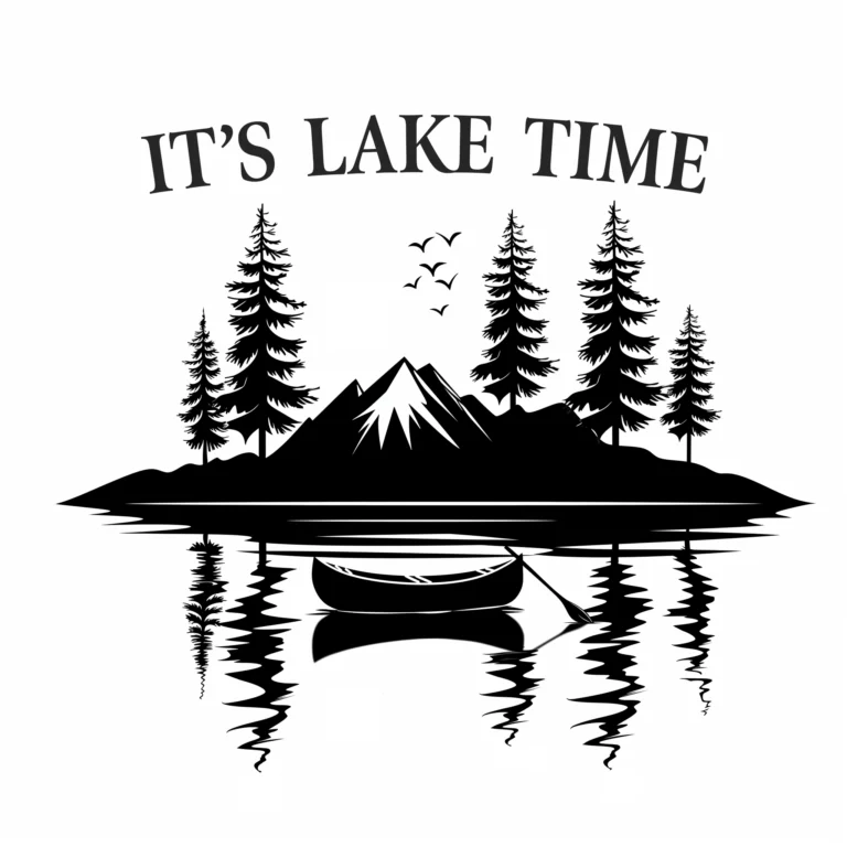 Free It’s Lake Time SVG File
