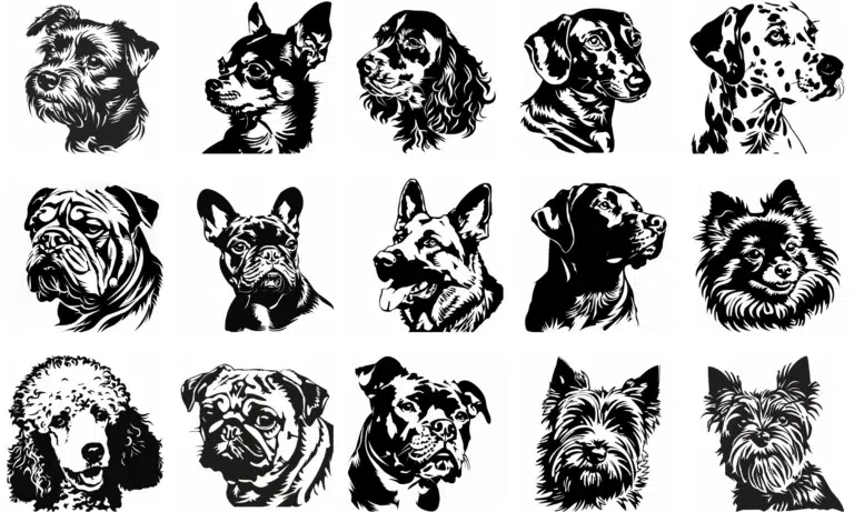 Free Dog Mega Pack SVG Files