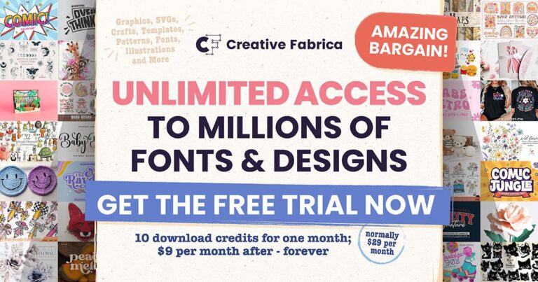 Creative Fabrica – The Best Subscription Ever!