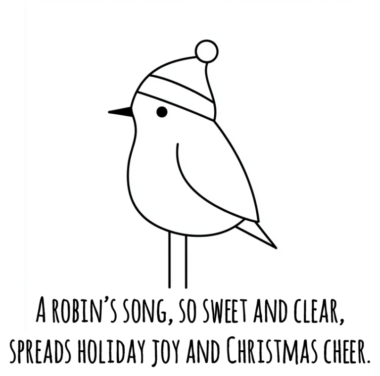 Free Christmas Robin SVG File