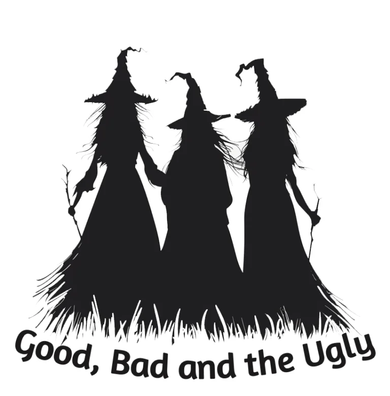 Free Good,Bad and the Ugly Halloween SVG File