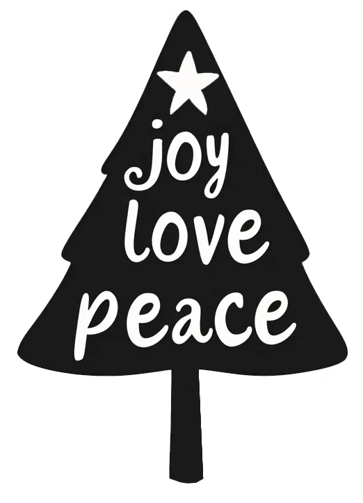 Free Joy Love Peace SVG File