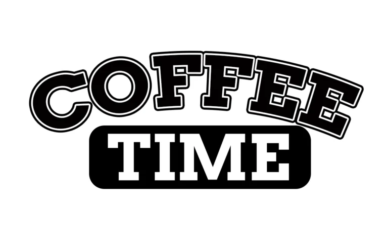 Free Coffee Time SVG File