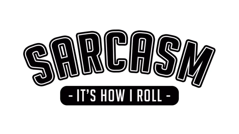 Free Sarcasm It's How I Roll SVG File