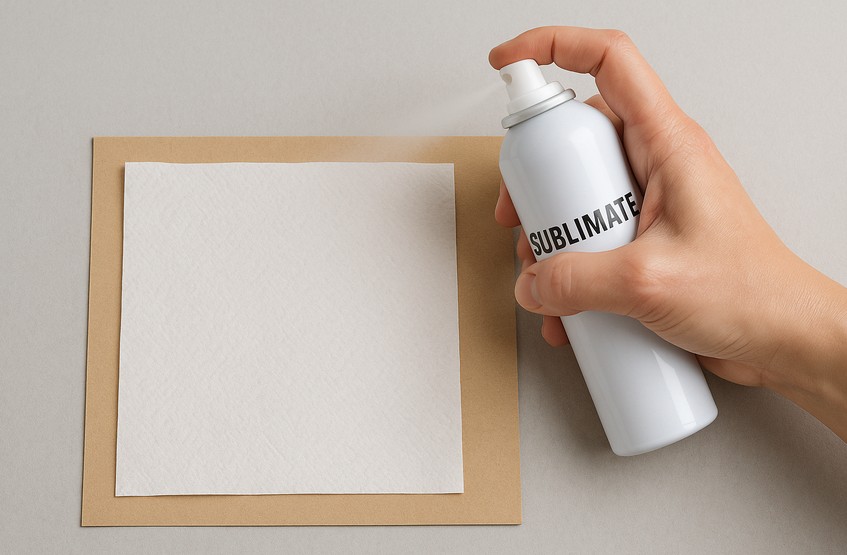 Apply the Sublimate Spray