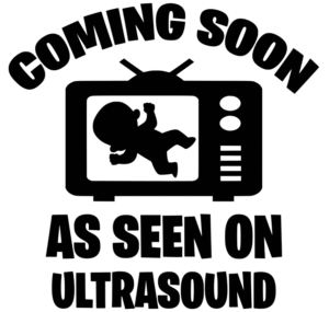 As Seen on Ultrasound Free SVG File Download