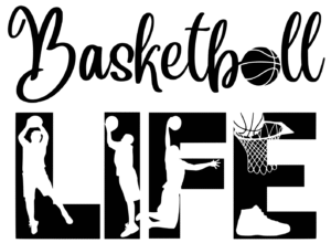 Free Basketball Life SVG