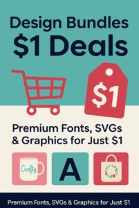 DesignBundles $1 Deals