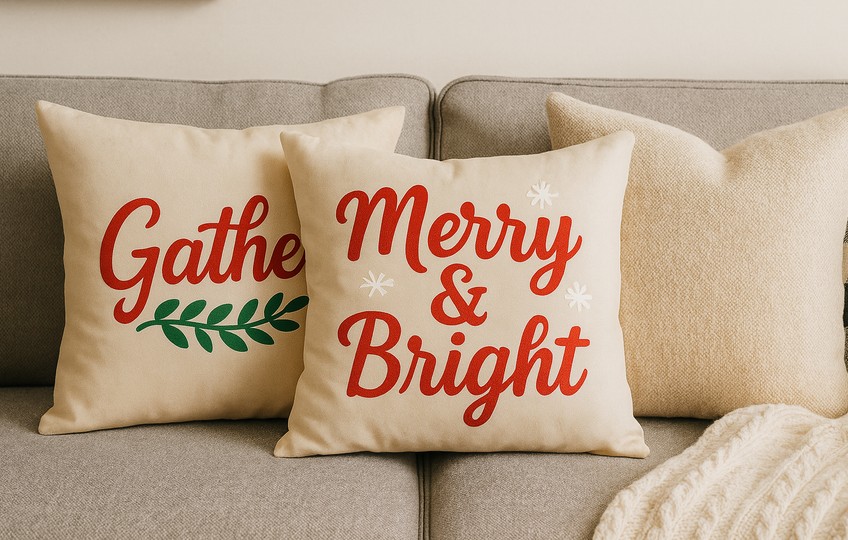 Christmas Home Décor Pillow