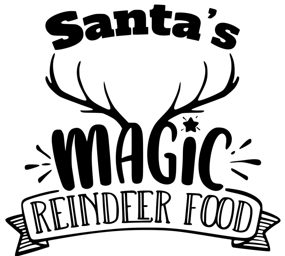 Magic Reindeer Food Free SVG Download