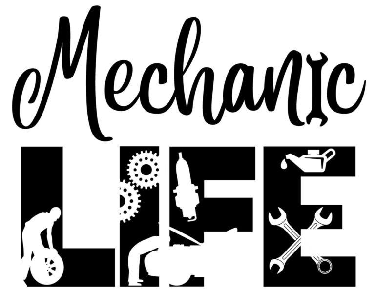 Mechanic LIFE Free SVG File Download