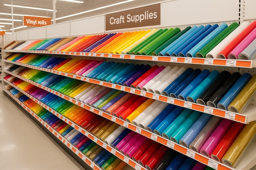 Where to Buy Vinyl for Cricut In-Store