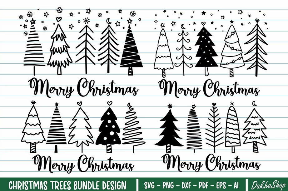 Cute Christmas SVG