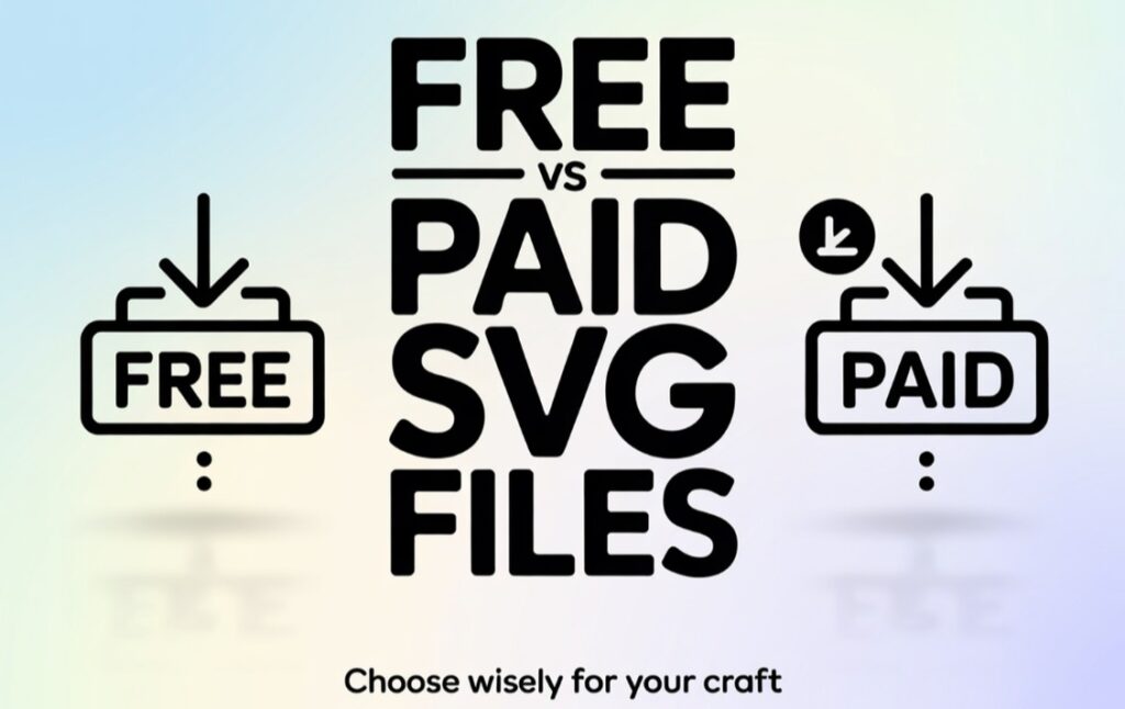 Free vs Paid SVG Files